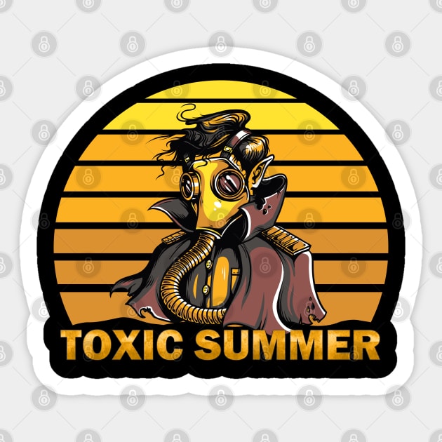 Toxic Summer Sticker by Verboten